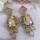 SKNJ0385 Ice Quartz, Baroque Pearl