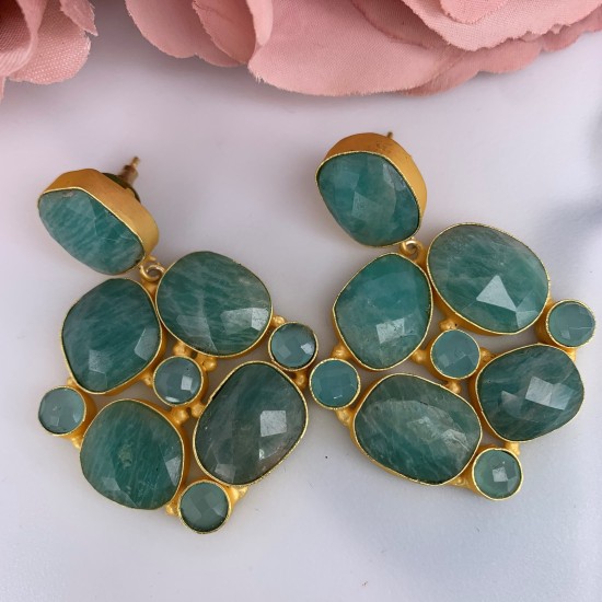 SKNJ0426 Chalcedony, Amazonite