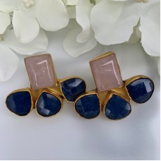 SKNJ0464 Rose Quartz, Kyanite