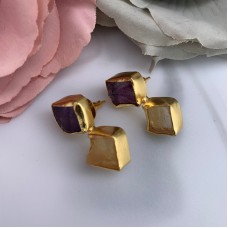 SKNJ0482 Amethyst, Citrine