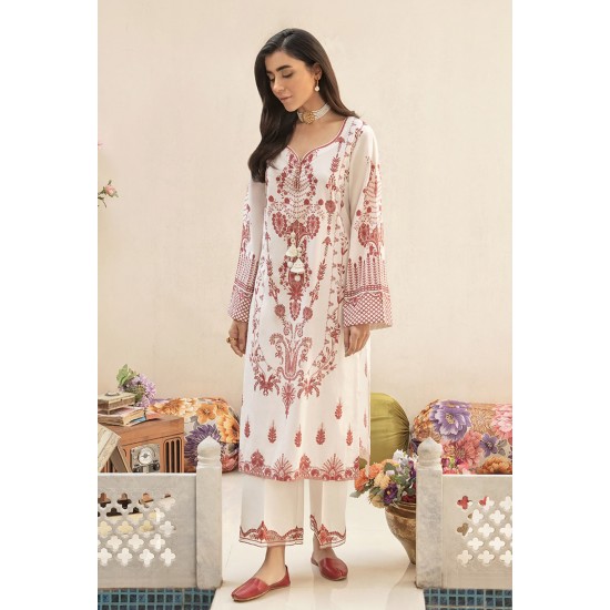 SKNP0197 white/red 'Cross Stitch'